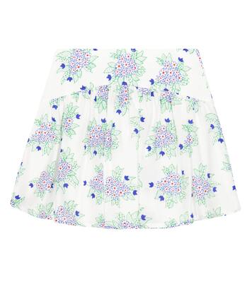 Embroidered floral skirt | Chloé Kids