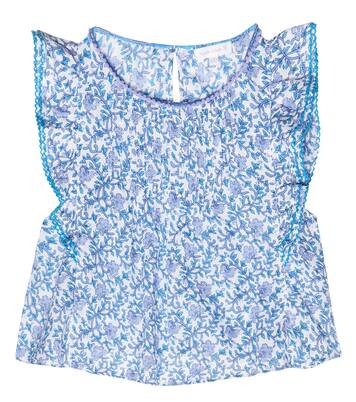 Amber floral top | Poupette St Barth Kids