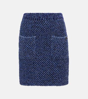 Minirock Mouliné aus Strick | Ferragamo