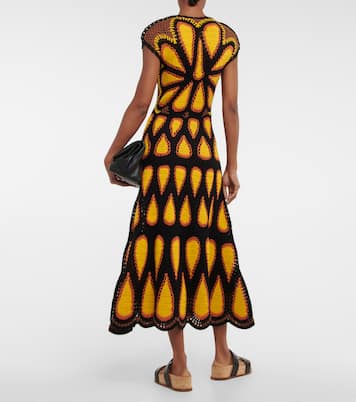 Robe midi Aidy en crochet de cachemire | Gabriela Hearst