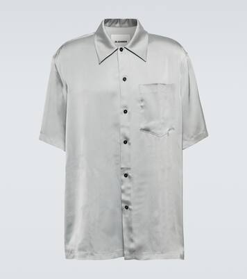 Shirt 36 satin bowling shirt | Jil Sander