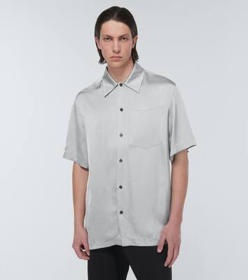 Shirt 36 satin bowling shirt | Jil Sander