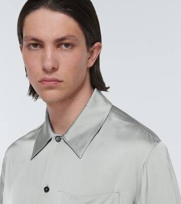 Shirt 36 satin bowling shirt | Jil Sander