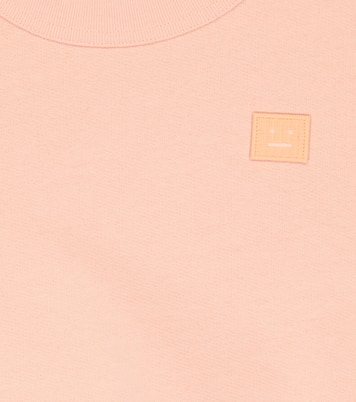 Face cotton sweatshirt | Acne Studios Kids