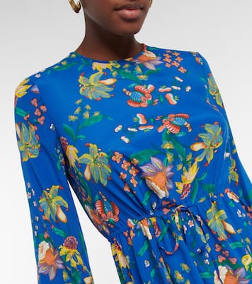 Robe midi Sydney à fleurs | Diane von Furstenberg