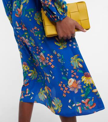 Robe midi Sydney à fleurs | Diane von Furstenberg