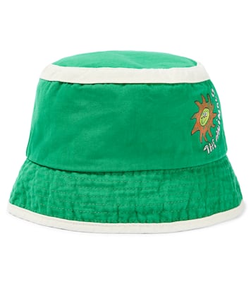 Baby Starfish printed cotton bucket hat | The Animals Observatory