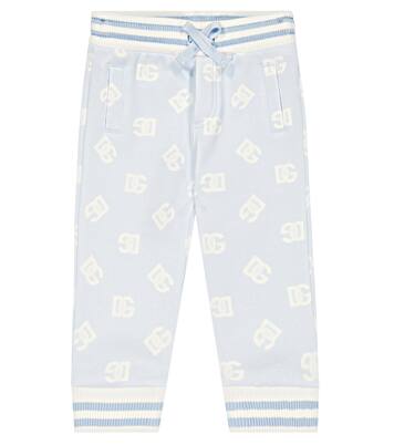 Baby DG cotton sweatpants | Dolce&Gabbana Kids