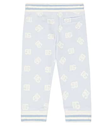 Baby DG cotton sweatpants | Dolce&Gabbana Kids