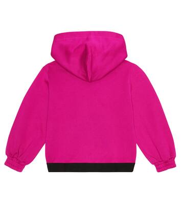 Baby logo-trimmed cotton hoodie | Dolce&Gabbana Kids
