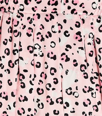 Printed crêpe shorts | Monnalisa