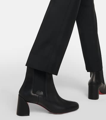 Turelastic leather ankle boots | Christian Louboutin