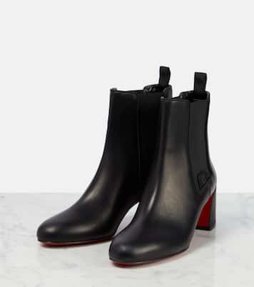 Turelastic leather ankle boots | Christian Louboutin