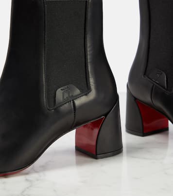 Turelastic leather ankle boots | Christian Louboutin