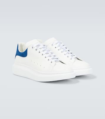 Oversized leather sneakers | McQueen