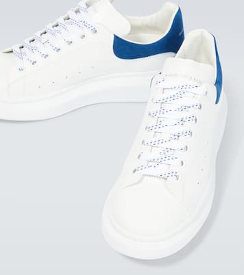 Oversized leather sneakers | McQueen