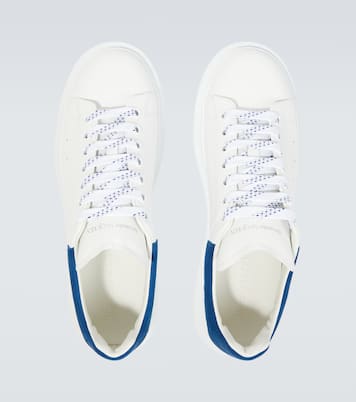 Oversized leather sneakers | McQueen
