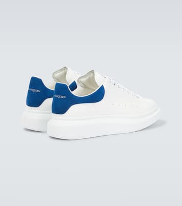 Oversized leather sneakers | McQueen
