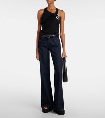 Verziertes Top Emoji aus Baumwolle | Coperni