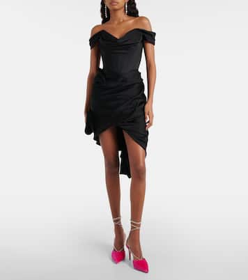 Salones Astrid Lace Strass 85 de terciopelo | Christian Louboutin