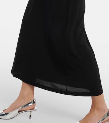 Jersey midi skirt  | Vince
