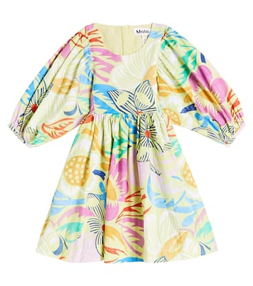 Caio floral ruffled cotton dress | Molo