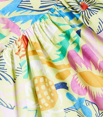 Caio floral ruffled cotton dress | Molo