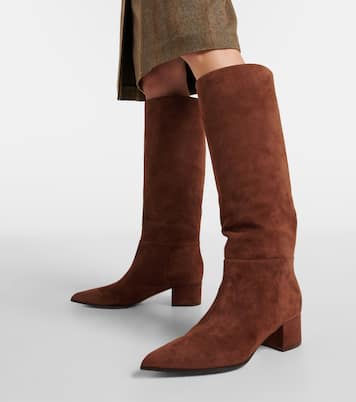 Stiefel 45 aus Veloursleder | Gianvito Rossi