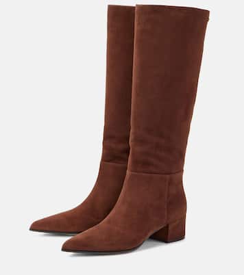 Stiefel 45 aus Veloursleder | Gianvito Rossi