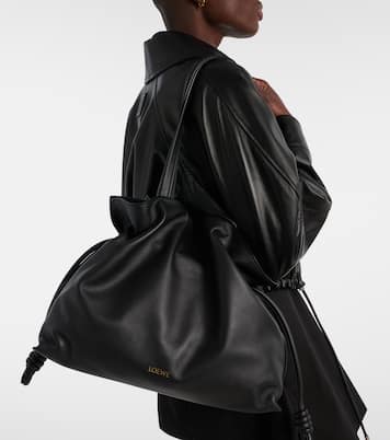 Clutch Flamenco Large in pelle | Loewe