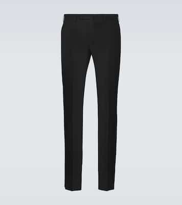 Wool straight pants | Slowear