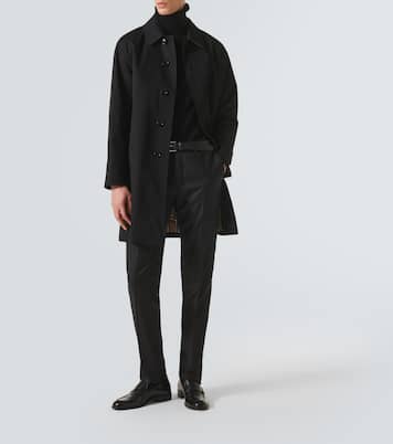 Wool straight pants | Slowear
