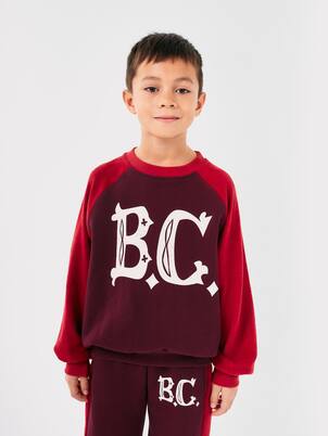B.C. printed cotton jersey sweatshirt | Bobo Choses