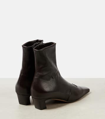 Nevada leather ankle boots | Khaite