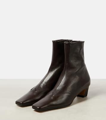 Nevada leather ankle boots | Khaite