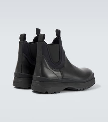 Bottines Chelsea en cuir | Prada