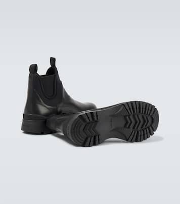 Bottines Chelsea en cuir | Prada