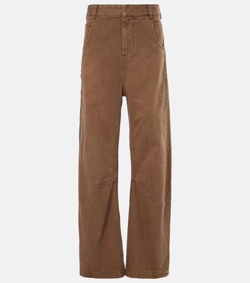 Gem mid-rise wide-leg jeans | Entire Studios