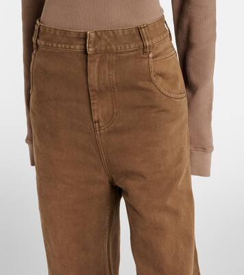 Gem mid-rise wide-leg jeans | Entire Studios