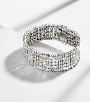 18kt white gold bracelet with diamonds | Suzanne Kalan