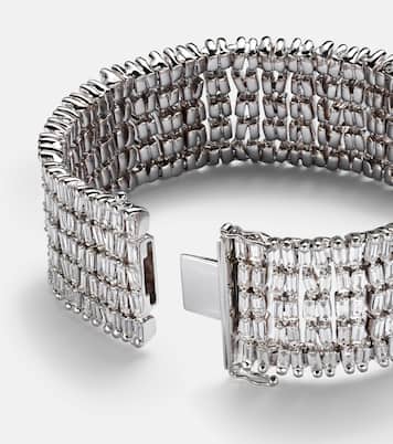 18kt white gold bracelet with diamonds | Suzanne Kalan