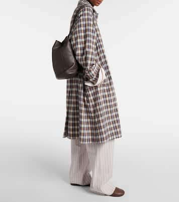 Hugh leather slip-on shoes | The Row