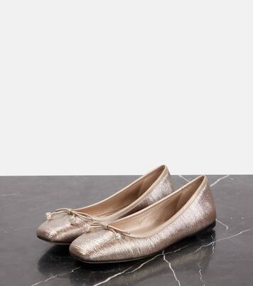 Elme glitter ballet flats | Jimmy Choo