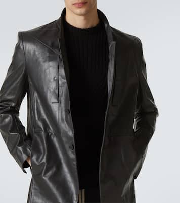 Manteau en cuir | Rick Owens