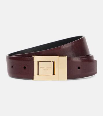 Ceinture La 76 en cuir | Saint Laurent