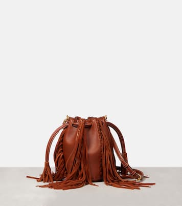 Nellcote Small leather bucket bag | Valentino Garavani