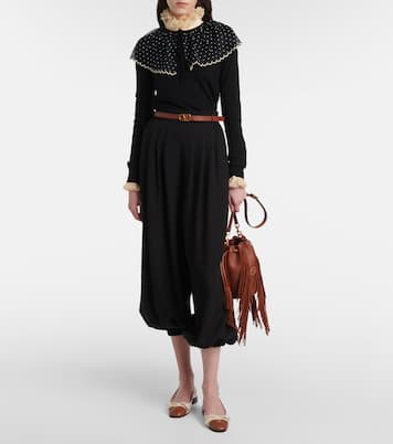 Nellcote Small leather bucket bag | Valentino Garavani