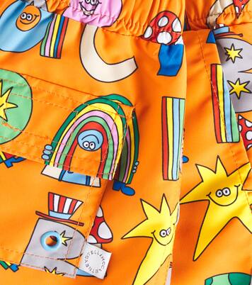 Printed swim trunks | Stella McCartney Kids