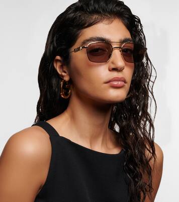 Gucci Script aviator sunglasses | Gucci