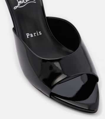 Pantoletten Miss Z 80 aus Lackleder | Christian Louboutin